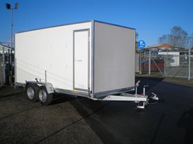 F.2541-2500 lukket trailer m/rampe og sidedør